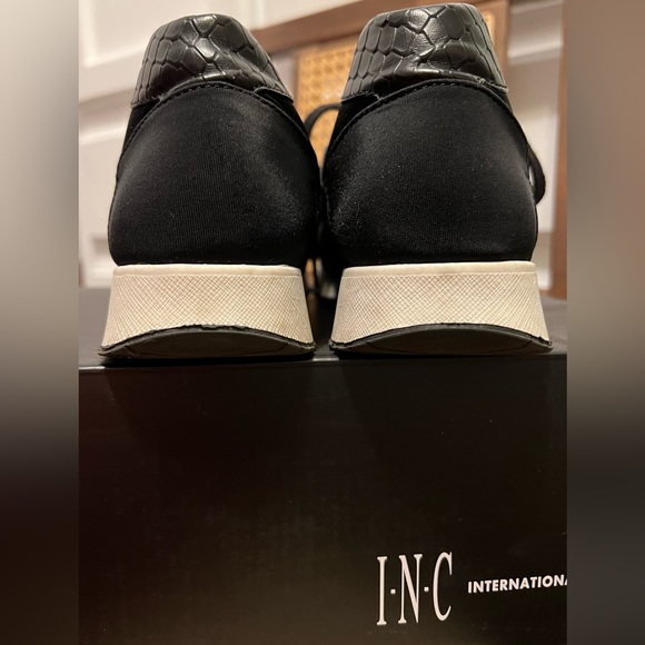 INC International Concepts Womens Pakiss Fabric Low Top Lace Up Fashion Sneak - Picture 10 of 10